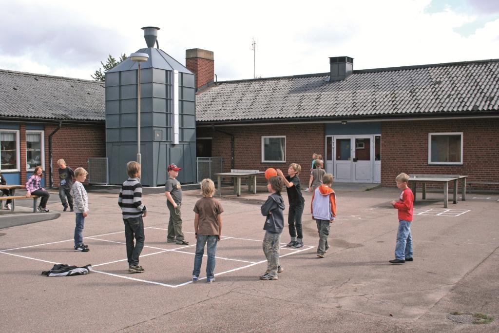 MAFA Modulsilo Utomhus till Gullbrandstorps Skola